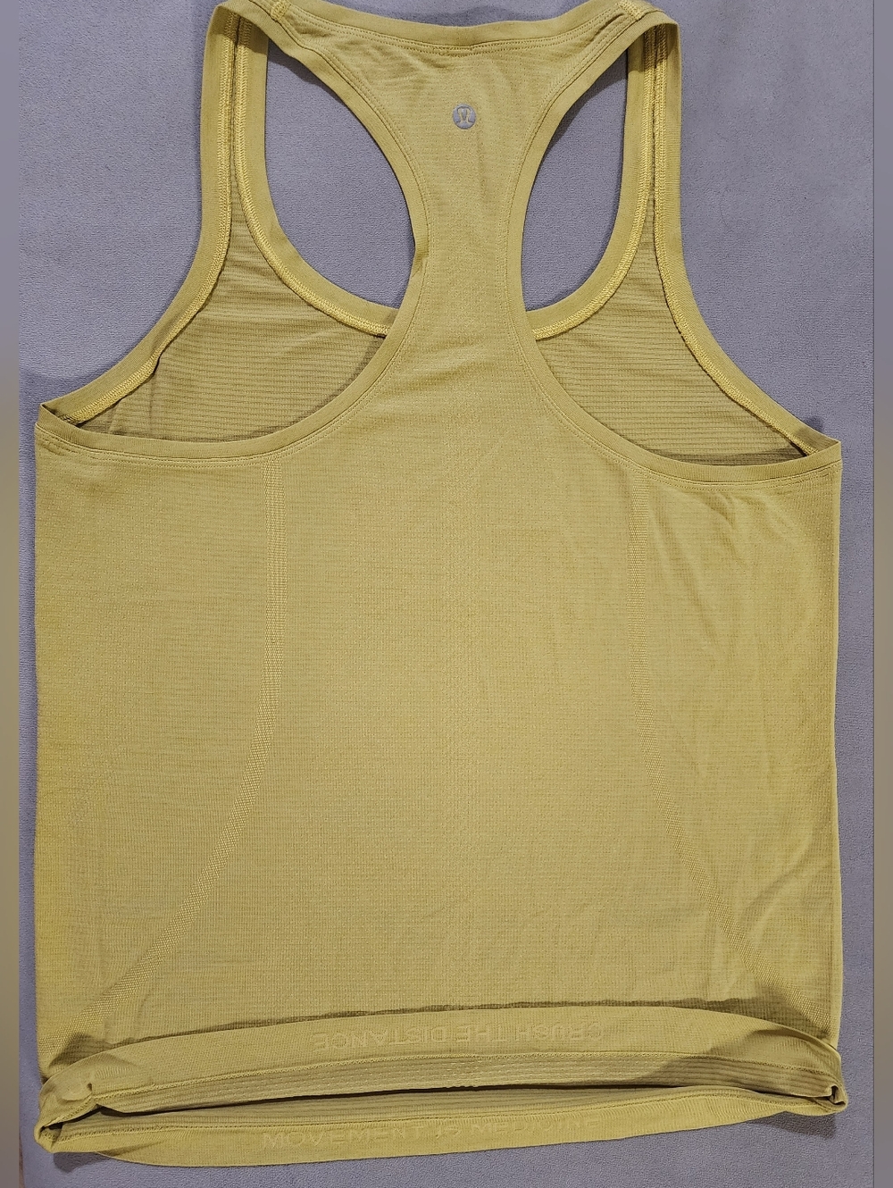 Lululemon Swiftly Tech Racerback Tank Top - Yellow 10